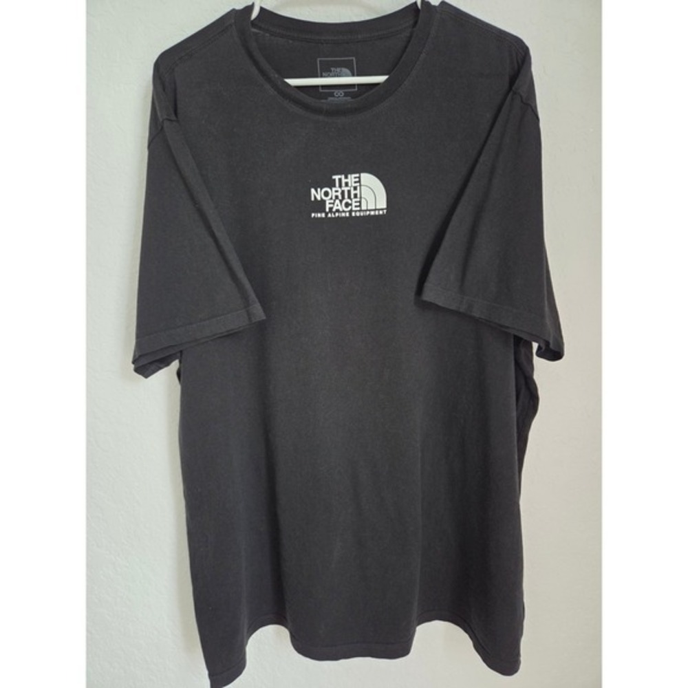 The North Face Mens XXL Black Fine Alpine Equipment Graphic Tee